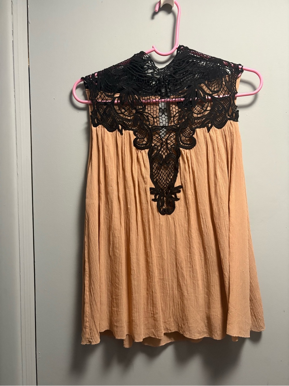 Intermix Ladies 100% Silk Boho Sleeveless Tiunic Style Top Size S